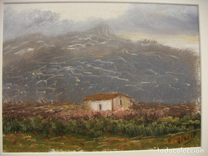 Arte: OLEO FIRMADO LLORET CON MARCO - Foto 4