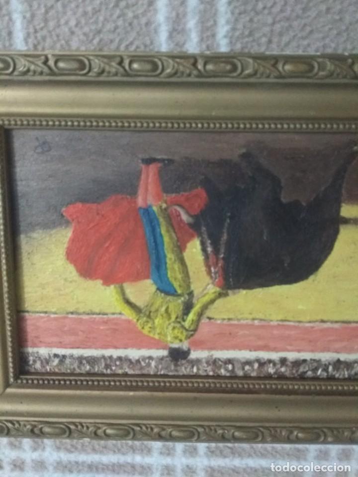 Arte: Tabla antigua firmada - Foto 2