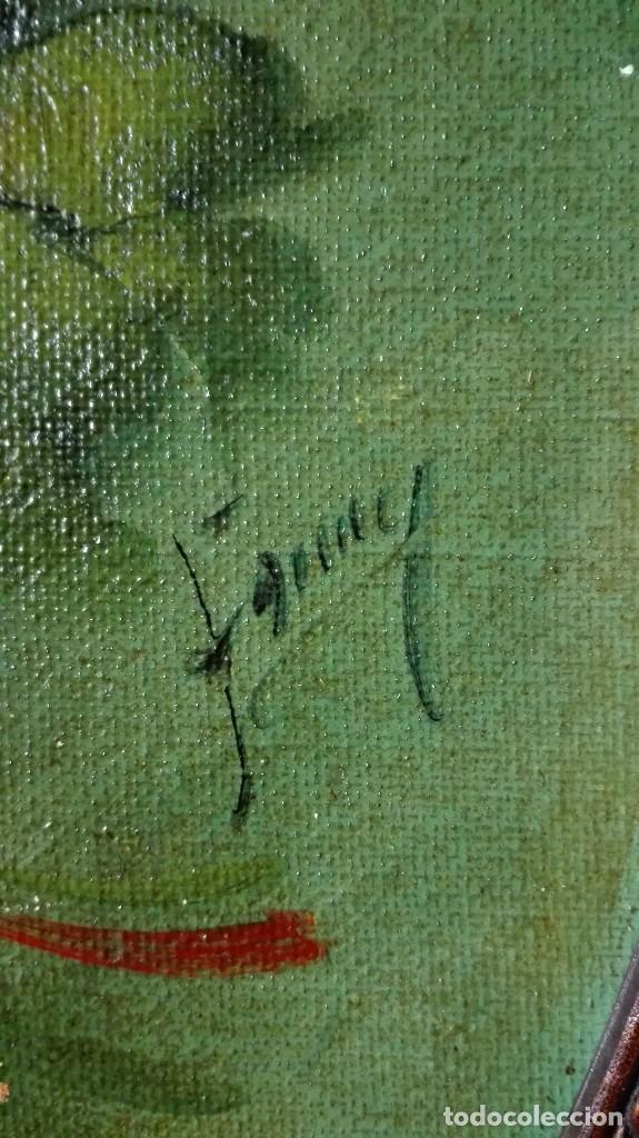 Arte: Bodeg&oacute;n de flores firmado - Foto 2