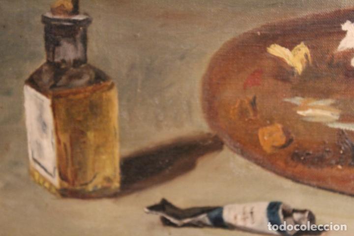 Arte: OLEO SOBRE LIENZO BODEGON BUSTO - Foto 9