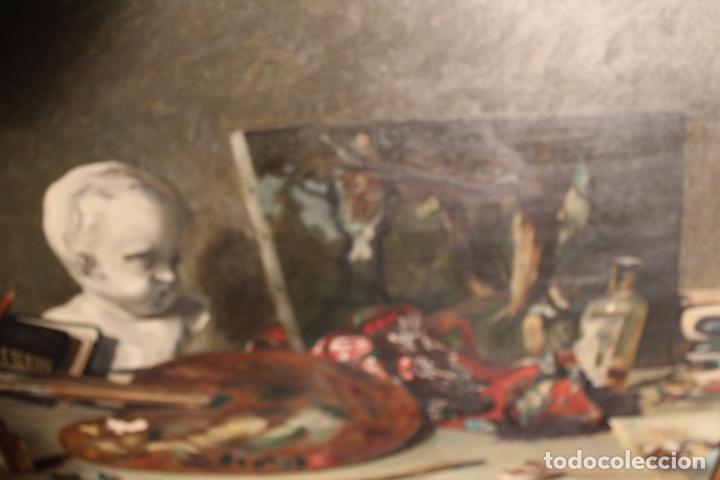 Arte: OLEO SOBRE LIENZO BODEGON BUSTO - Foto 11