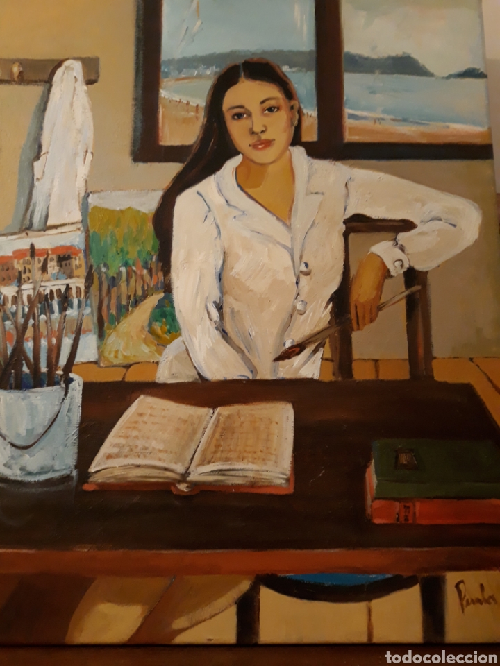Arte: OLEO ORIGINAL LA PINTORA
