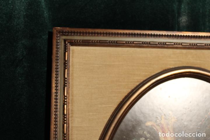 Arte: oleo sobre tablex florero oval - Foto 2