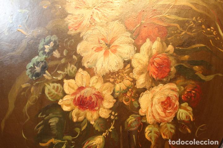 Arte: oleo sobre tablex florero oval - Foto 5