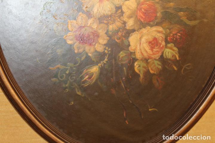 Arte: oleo sobre tablex florero oval - Foto 9