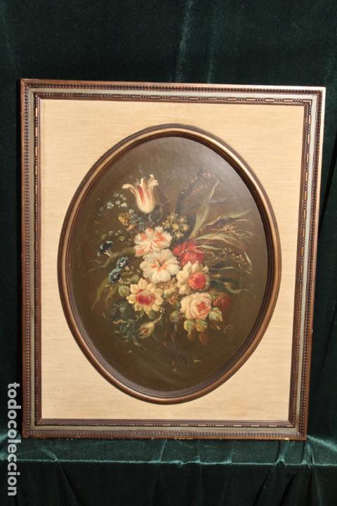 Arte: oleo sobre tablex florero oval - Foto 10