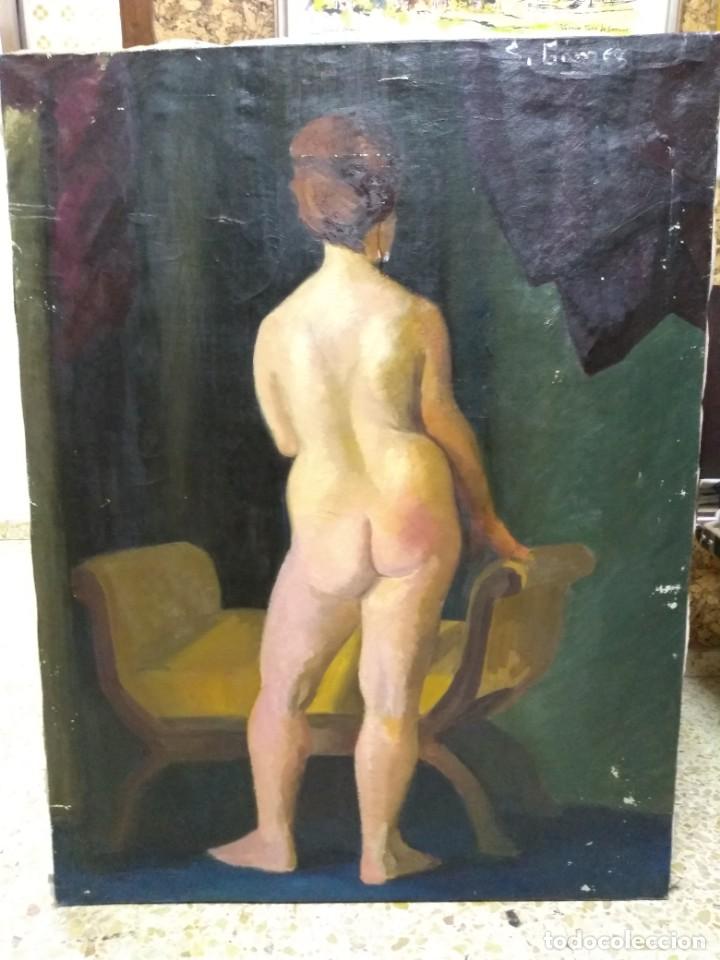 Mujer Modelo Desnuda De Espaldas Leo De Sol Vendido En Venta