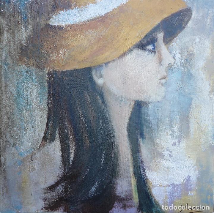 Arte: NI&Ntilde;A CON SOMBRERO - Foto 1