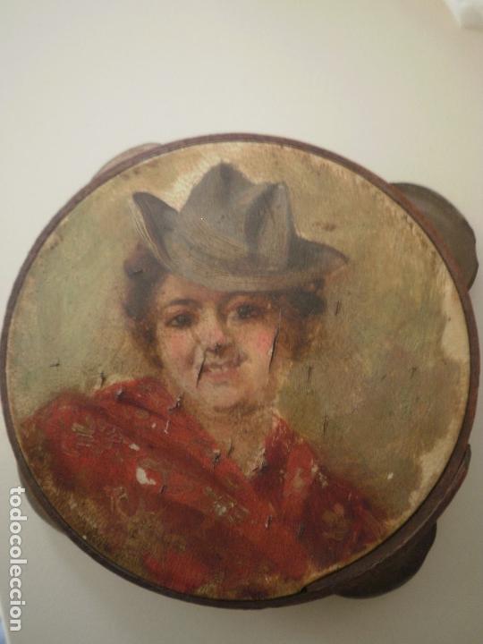Arte: Pandereta pintada - Foto 6