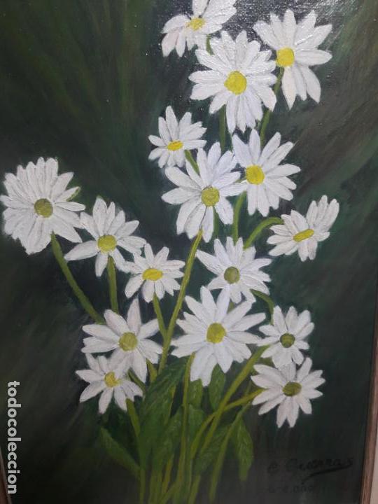 Arte: Oleo sobre lienzo flores - Foto 2