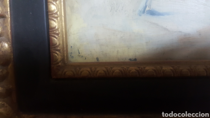 Arte: CUADRO PAISAJE &Oacute;LEO SOBRE TABLA - Foto 3