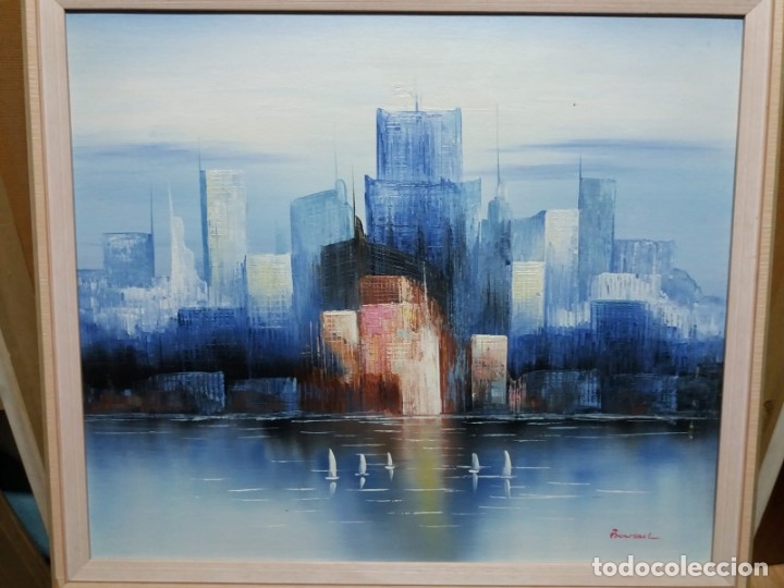 Arte: OLEO SOBRE MADERA BOUSAIL - Foto 1