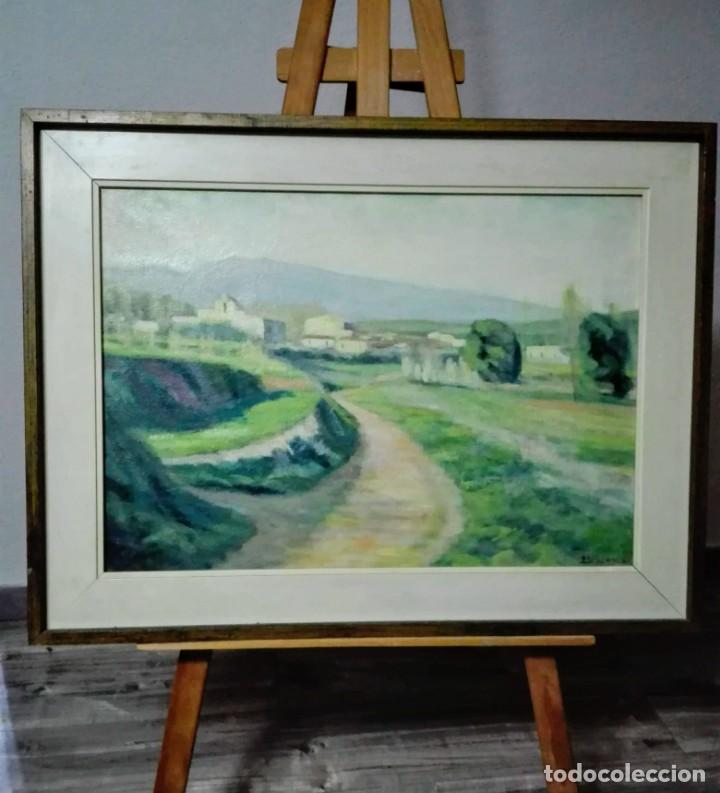 Arte: Bartomeu Serret Argemi. Pintado en 1978 (Granollers 1914--1985.)