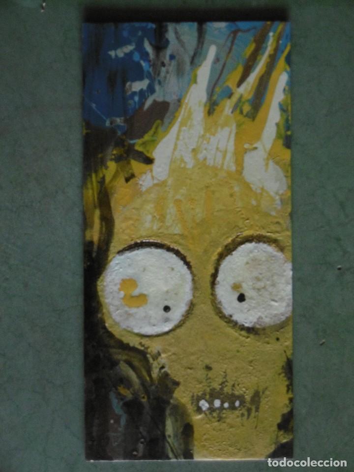 Arte: Zombie. Barnices sobre madera. - Foto 1