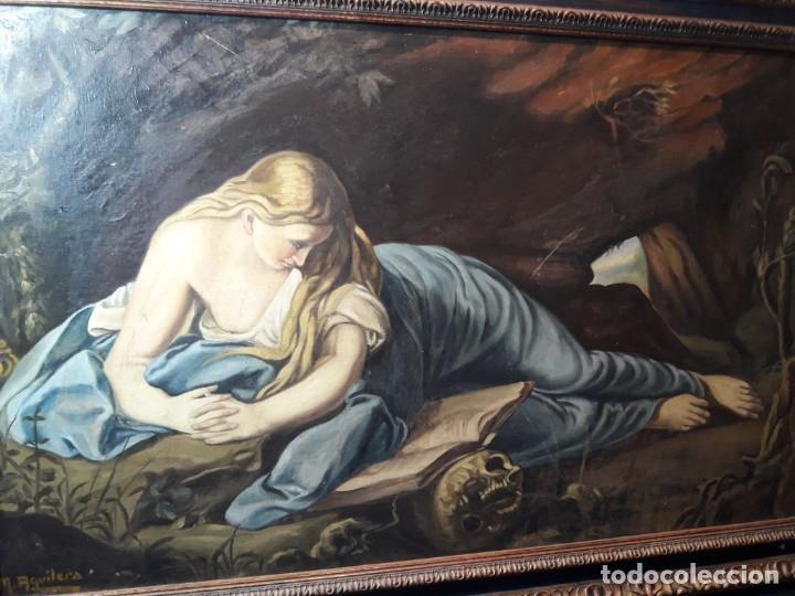 Arte: Oleo sobre lienzo religioso - Foto 2