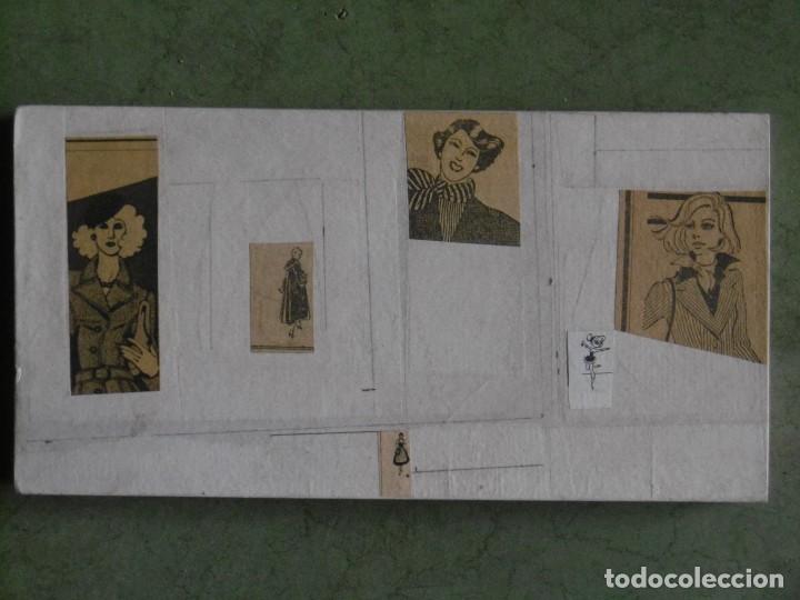Arte: Chicas. Collage sobre madera. - Foto 1