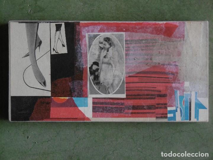 Arte: Chicas. Collage sobre madera. - Foto 1