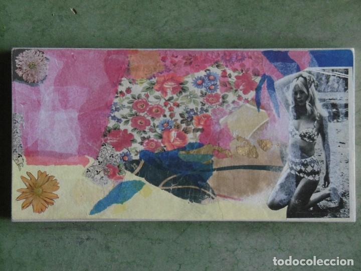 Arte: Chicas. Collage sobre madera. - Foto 1