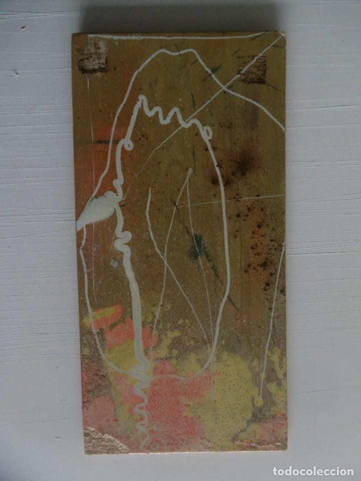 Arte: Astracto. Barnices sobre madera. - Foto 1