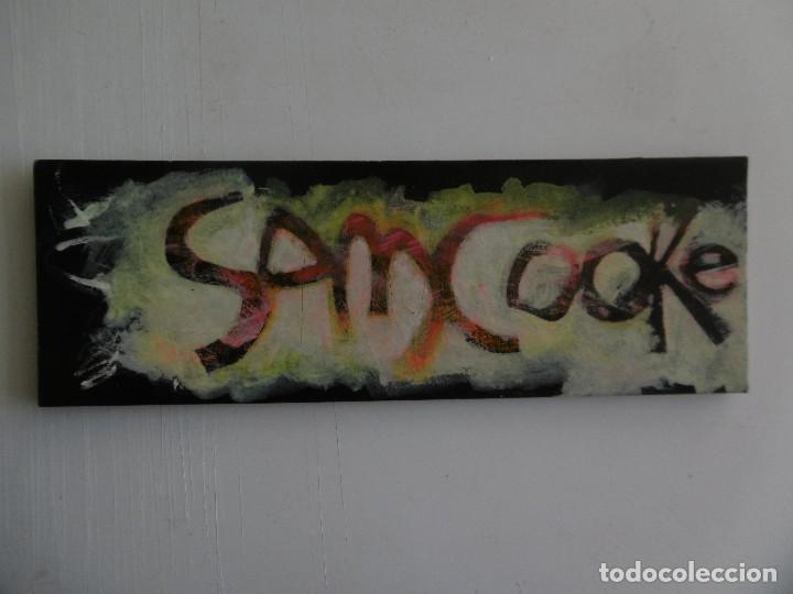 Arte: Sam Cooke. Acrilico sobre carton - Foto 1