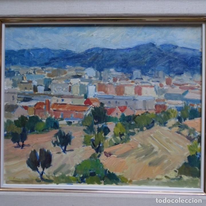 Arte: &Oacute;leo sobre tela de Antonio pineda salmeron(Motril 1953)