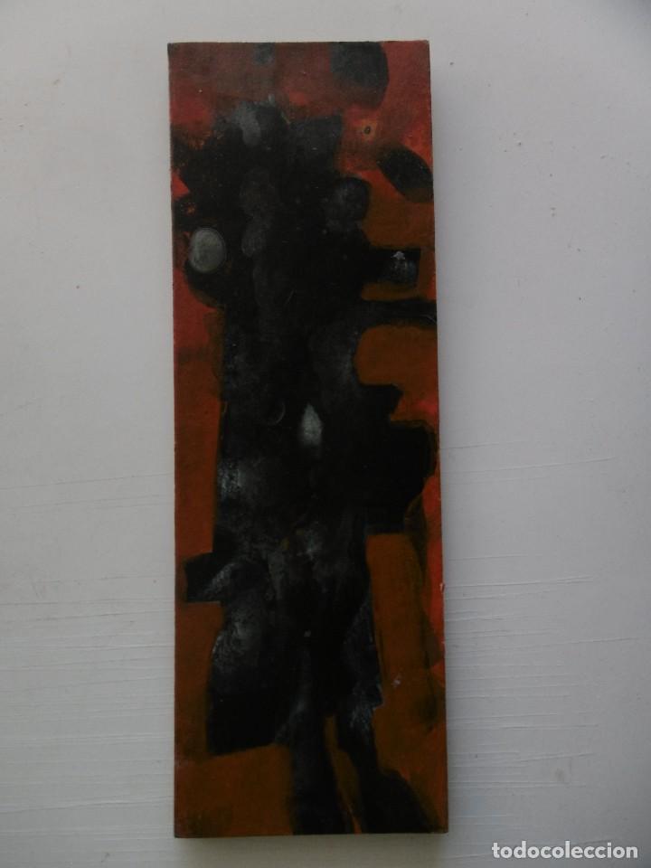 Arte: Construccion. Acrilico sobre carton - Foto 1