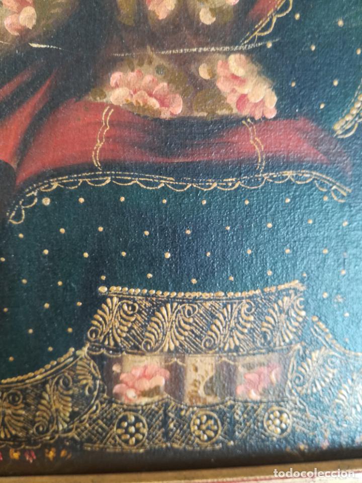 Arte: Pintura con marco la hilandera - Foto 3