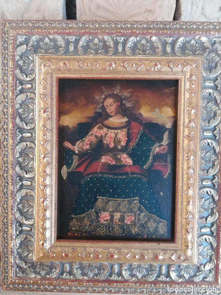 Arte: Pintura con marco la hilandera - Foto 5