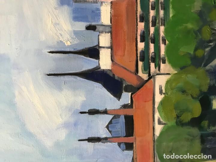 Arte: vista de madrid, los jeronimos - Foto 3