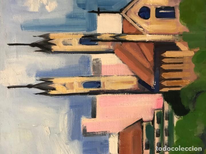 Arte: vista de madrid, los jeronimos - Foto 4
