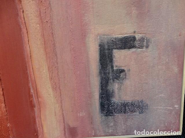 Arte: Cuadro abstracto de seguidor de Antoni Tapies - Foto 6