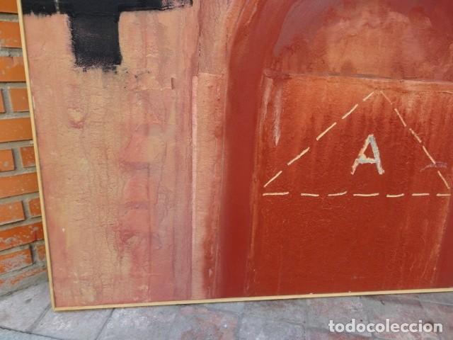 Arte: Cuadro abstracto de seguidor de Antoni Tapies - Foto 7