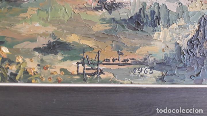 Arte: Cuadro pintura &oacute;leo firmada - Foto 2