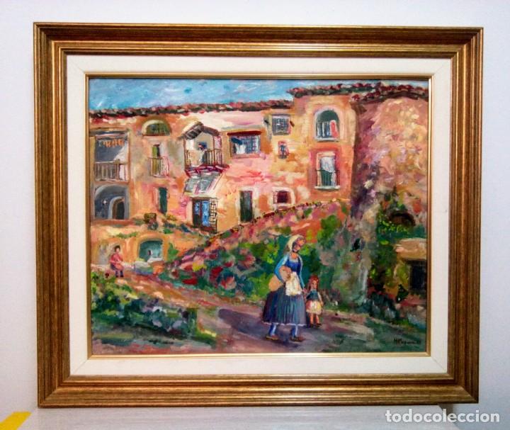 Arte: &Oacute;leo sobre lienzo firmado - Foto 1