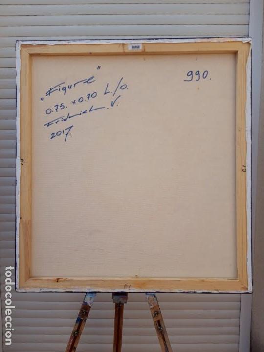 Arte: cuadro al oleo sobre lienzo ,,Figure,, - Foto 7