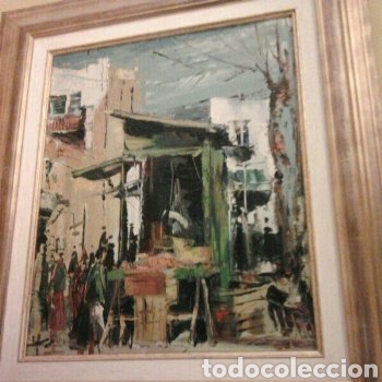 Arte: Jose COZAR &rdquo;El mercado&rdquo; - Foto 1