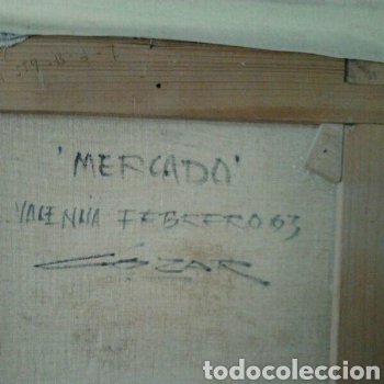 Arte: Jose COZAR &rdquo;El mercado&rdquo; - Foto 2