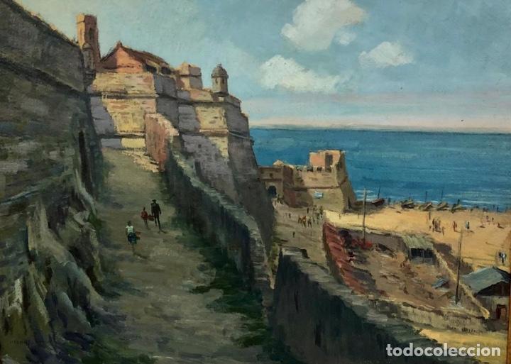 Kunst: PLANAS DORIA, FRACESC D'ASS&Iacute;S - &Oacute;LEO SOBRE MADERA -