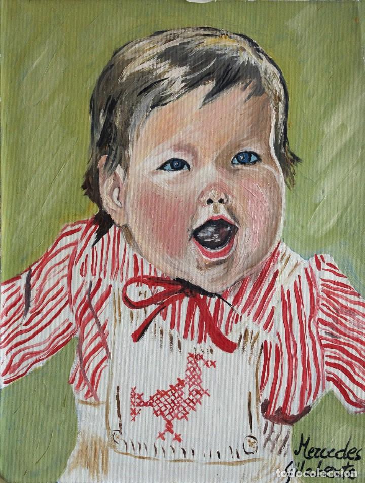Arte: Bebe obra de Gilaberte - Foto 1