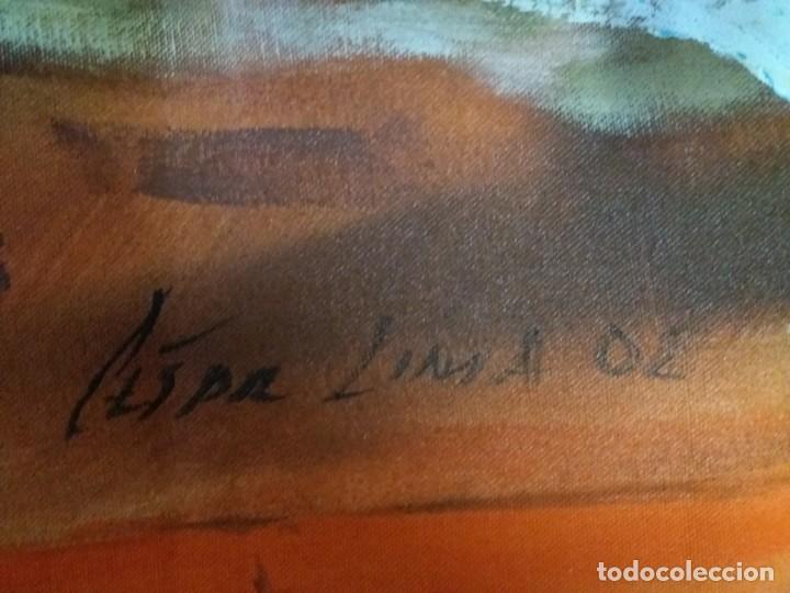 Arte: &Oacute;LEO LIENZO MUJER CESAR LIMA - Foto 2