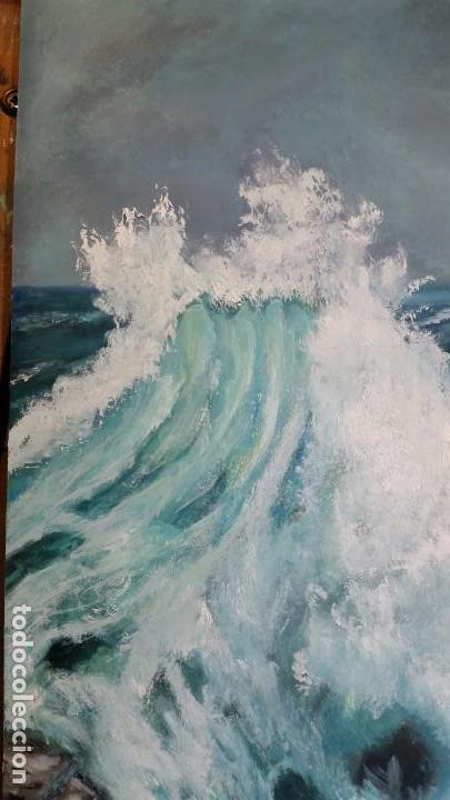 Arte: marina &oacute;leo sobre tabla - Foto 4