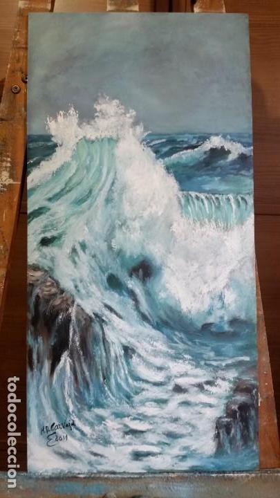 Arte: marina &oacute;leo sobre tabla - Foto 8