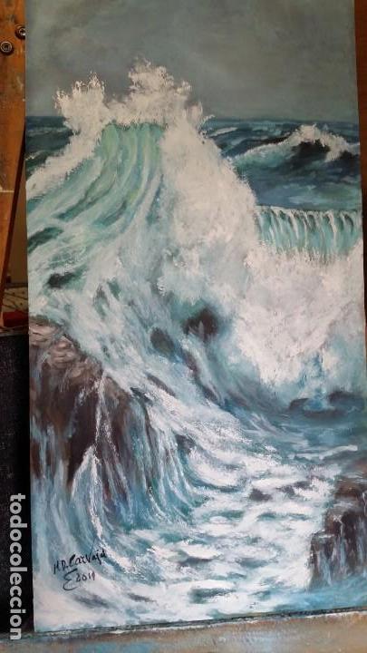 Arte: marina &oacute;leo sobre tabla - Foto 9