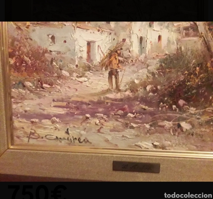 Arte: Cuadro &oacute;leo del pintor Andreu Benigno pintor - Foto 2