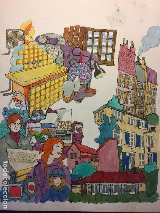 Arte: Arj&eacute;, obra original 32x30 cms, catalogada - Foto 1