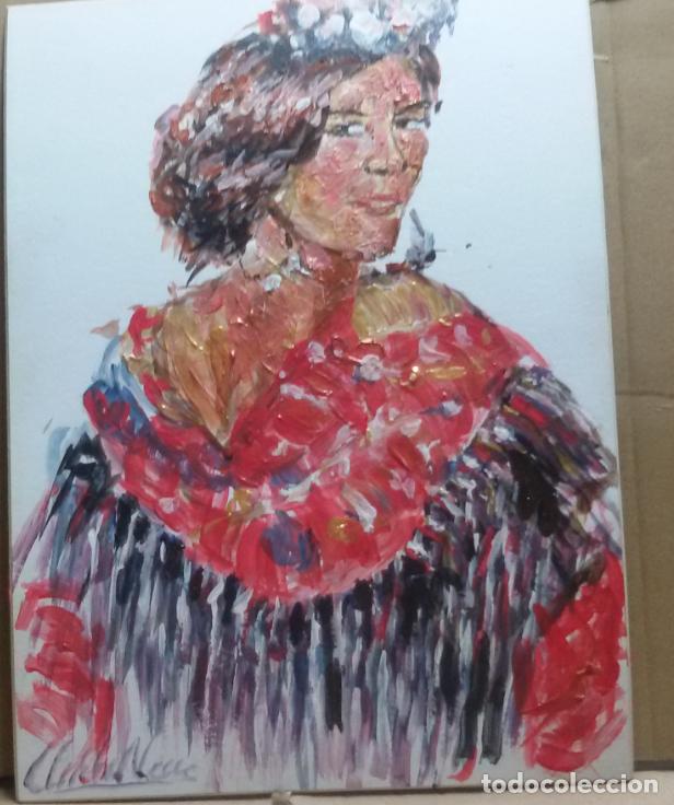 Arte: Mujer sevillana original - Foto 1