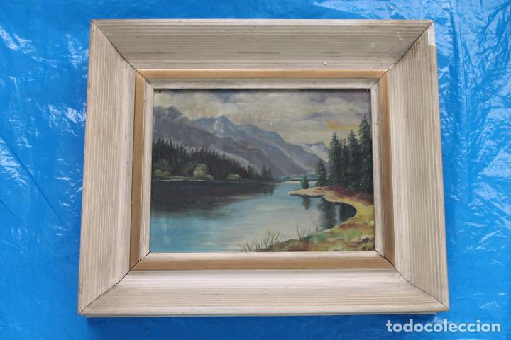 Arte: CUADRO OLEO SOBRE MADERA (ANONIMO), MIDE 18 x 13 cms, - Foto 1