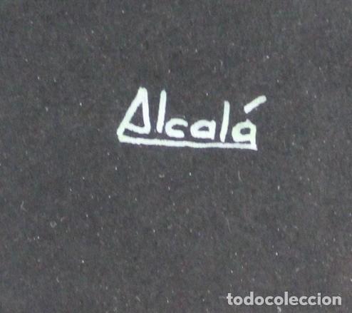 Arte: B-578. ALCAL&Aacute;. GOUACHE - Foto 2