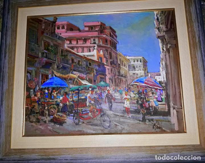Arte: EL MERCADILLO. Vicente S&aacute;nchez (Vis&aacute;n) - Foto 1