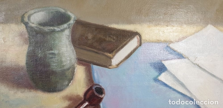 Arte: BODEG&Oacute;N. &Oacute;LEO SOBRE LIENZO. SIN FORMAR. SIGLO XX. - Foto 6